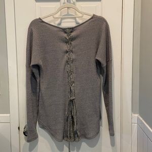 Grey fall/winter sweater